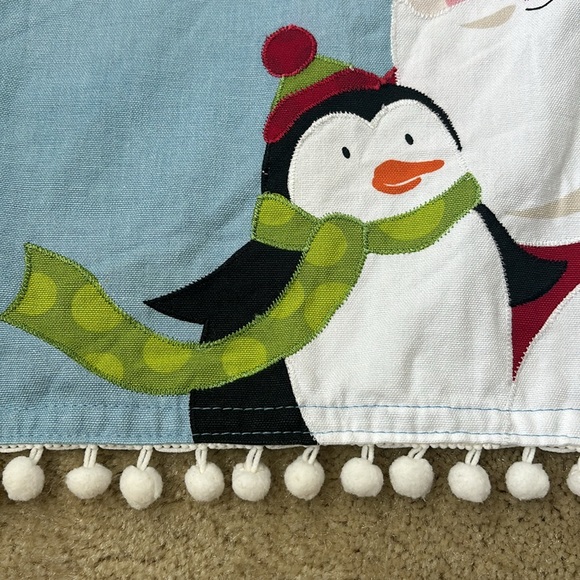 NWOT! Santa and friends “Merry Christmas” decorative dish towel - Picture 4 of 11